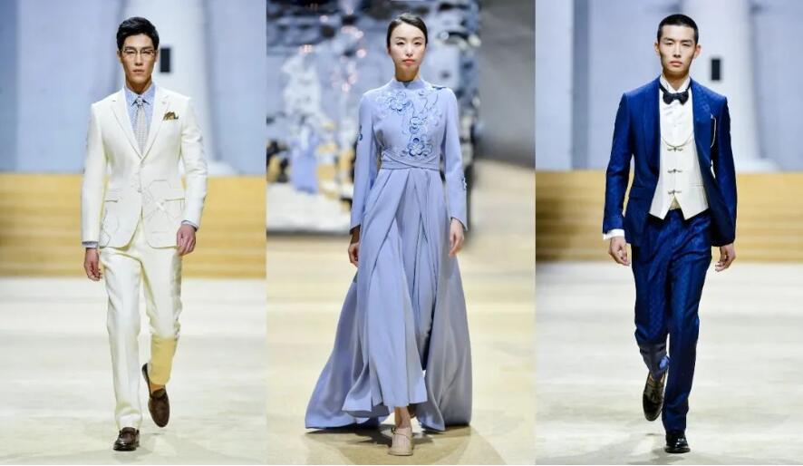 突破與自由,民族服裝定制品牌隆慶祥2023春夏新品發布會“自由之境”圓滿舉行