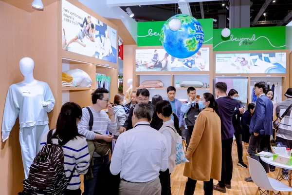 蘭精攜新品亮相2023intertextile家紡展！聯手8家供應鏈伙伴開啟一場零碳之旅