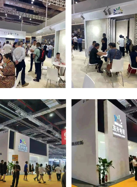 2023DOMOTEX展會圓滿收官,東升地毯大放異彩