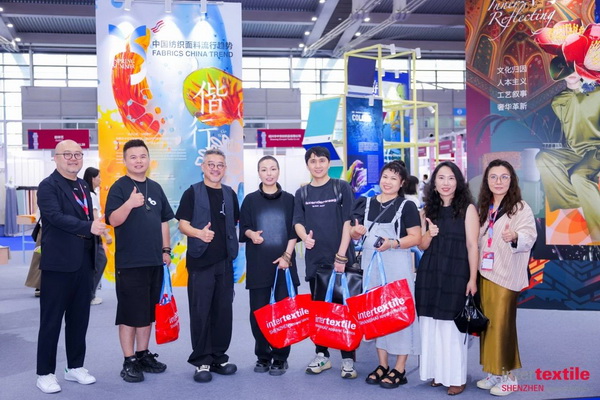 覓良品，謀合作！2024intertextile大灣區展組織服裝設計師組隊走進中國流行面料入圍企業