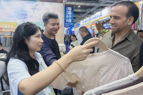 海纖&reg;生物黑科技閃耀intertextile秋冬展，海藻纖維倍受追捧！