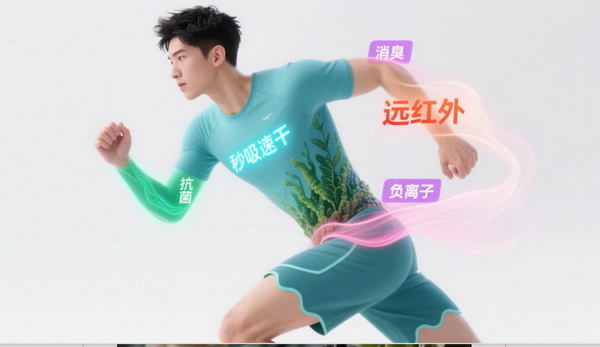  兩種纖維四大系列產(chǎn)品，海纖生物出圈intertextile秋冬展